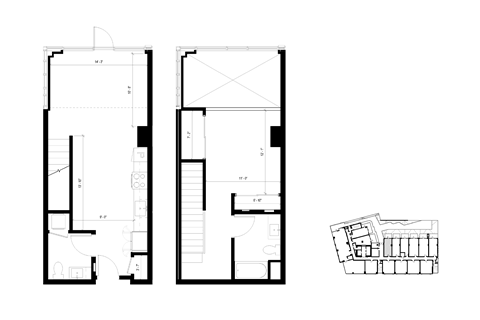 1 Bedroom Loft Forma